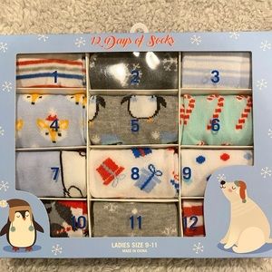 Christmas 12 Days Sock Gift Set